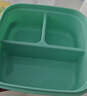 易优家3分格儿童水果保冷盒便携便当盒食品级保鲜盒密封饭盒外带宝宝 实拍图