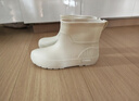 FOOTOPPO时尚雨鞋女短筒防滑水鞋女士外卖骑手中筒雨靴高筒水靴 实拍图