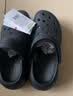 卡骆驰（CROCS）檀健次同款经典泡芙洞洞鞋百舒适男沙滩鞋女鞋休闲鞋|207521 黑色-001(含智必星) 37 (230mm) 38 实拍图