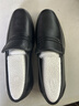 蜘蛛王男士商务皮鞋牛皮夏季通勤爸爸鞋一脚蹬休闲男鞋 22385 黑色 40 实拍图