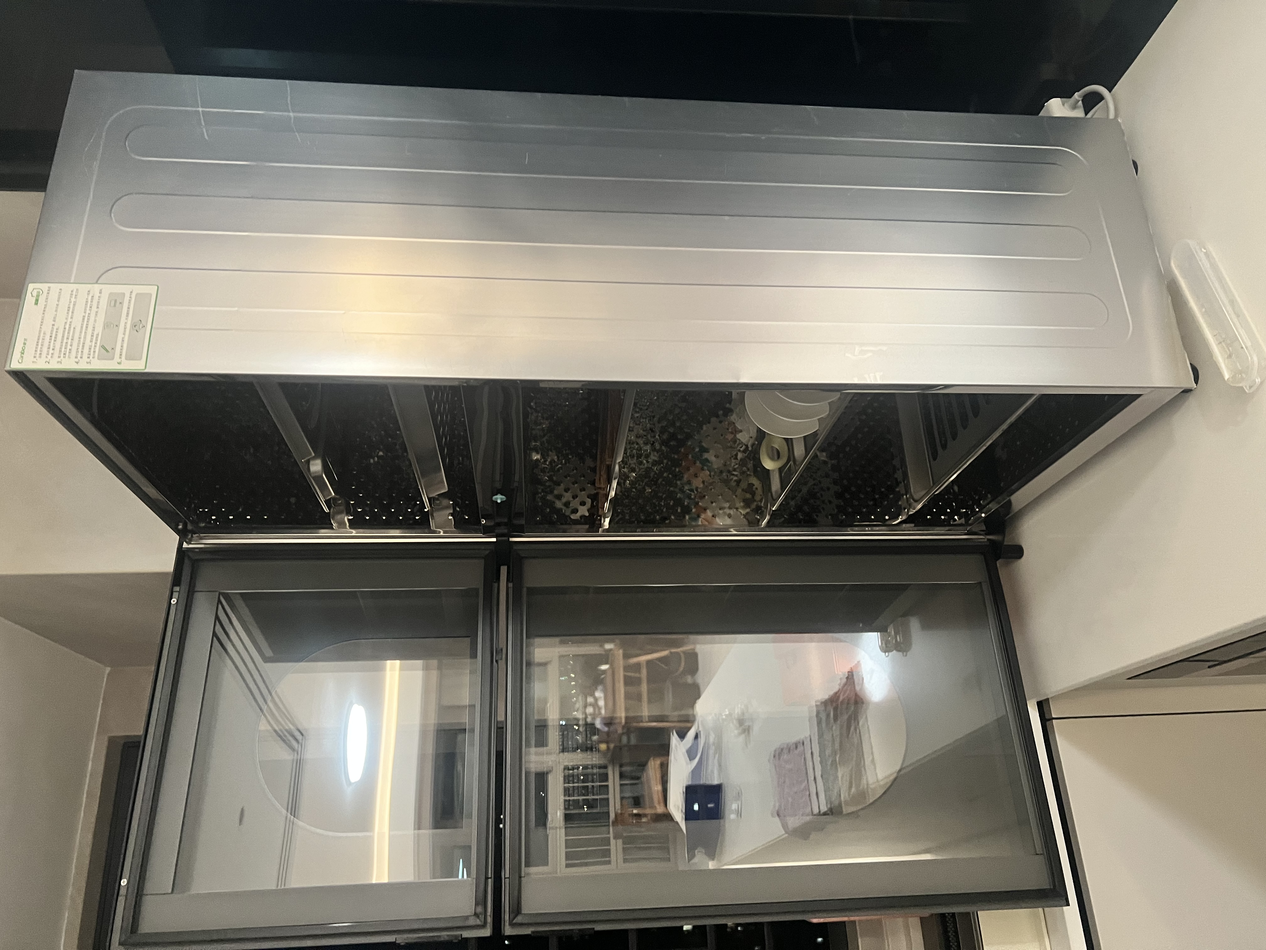 康宝（Canbo）304不锈钢消毒柜家用台立式婴儿奶瓶碗筷高温烘干二星双门热风御风消毒碗柜【政府补贴】XDZ140-KT 实拍图