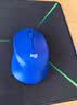 罗技（Logitech）M330 静音鼠标 无线鼠标 办公鼠标 右手鼠标 蓝色 带无线2.4G接收器 实拍图