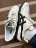 Onitsuka Tiger鬼塚虎男女款复古德训鞋轻便透气运动休闲板鞋TOKUTEN 1183B938 白色/黑色 39 实拍图