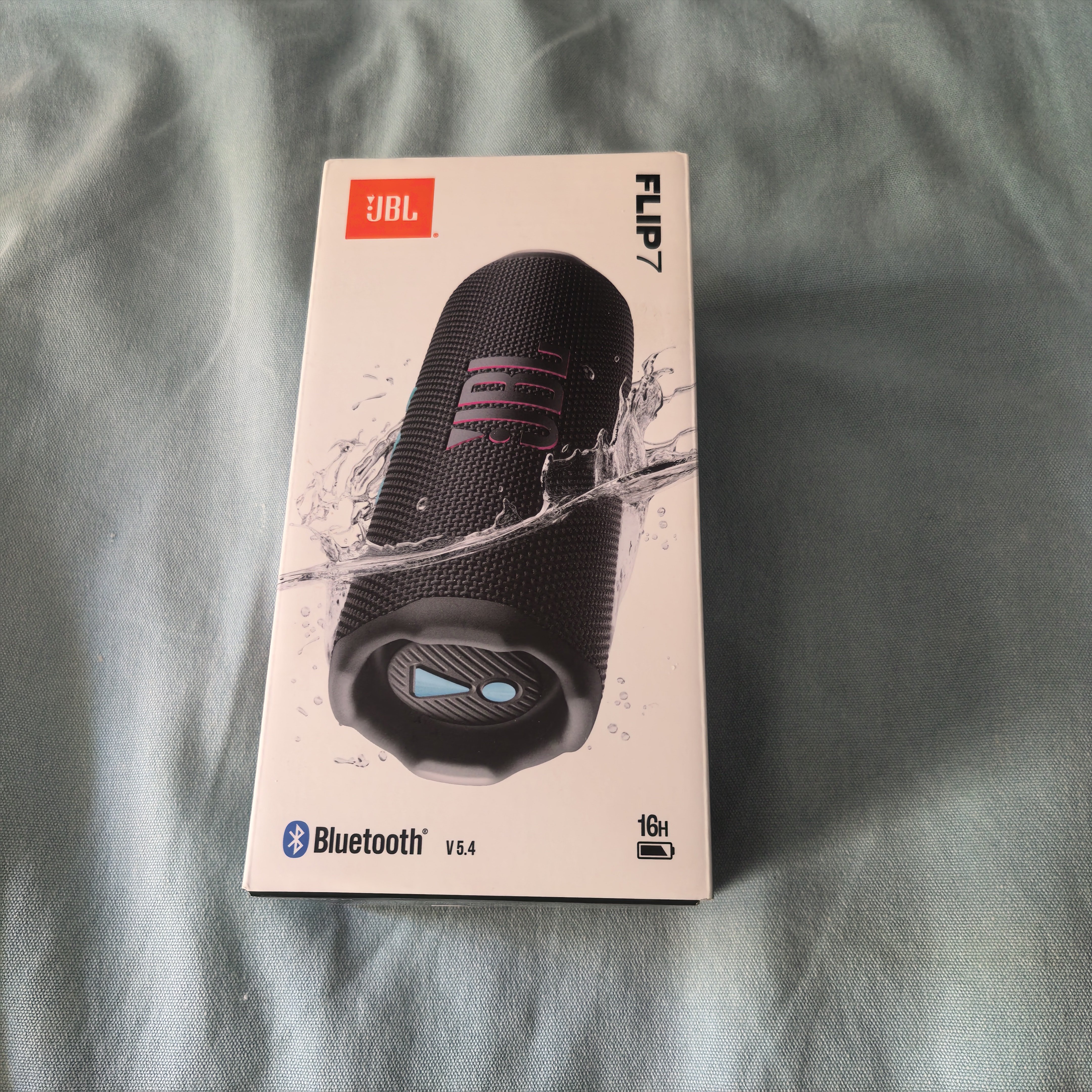 JBL FLIP7 音乐万花筒七代 蓝牙音箱 户外音响 AI音效增强 赛道扬声器 大学生毕业礼物 黑拼橙 实拍图