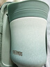 膳魔师（THERMOS）茶旅套装户外露营旅行茶具保温茶壶茶杯生日礼物TCMU-200LC 【升级涂层内胆-热卖推荐】豆青 实拍图