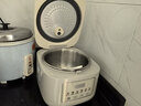 美的（Midea）电饭煲 3L家用电饭锅 316L不锈钢无涂层煮饭锅 2-3人智能预约0涂层煲汤煮粥MB-RE387S 实拍图