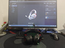 iKF V11 Pro2.0四模游戏耳机头戴式无线FPS专用驱动7.1声场三角洲听声辨位可视化接收器 黑红色 实拍图