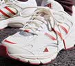 adidas「寻光者」SPIRITAIN 2.0厚底网面老爹鞋阿迪达斯轻运动   奶油白/浅猩红/金属银   39 实拍图