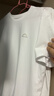 海澜之家（HLA）短袖T恤男安心品质凉感圆领短袖男夏季七夕情人节礼物 漂白GG 山不在高HNTBW2J223A L 175/92A 推荐137~150斤 实拍图