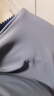 京东京造夏季运动短袖男士t恤polo衫男跑步健身户外速干衣服 雾霾蓝3.0 XL 实拍图