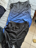 步锐特（BURUITE）运动套装男夏季健身衣服速干短袖T恤篮球羽毛球训练短裤跑步装备 实拍图