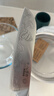 十八子作三德刀刻纹图案刀具 飞霞流年菜刀多用刀SL2369-C【精美礼盒装】 实拍图
