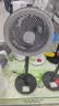 艾美特（AIRMATE）【超级单品】七叶家用大风力落地扇电风扇台式桌面空气循环小风扇大角度摇头节能台立两用电扇 X97 实拍图