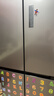 美的（Midea）480升十字四开门冰箱全空间养鲜抗菌净味双变频一级能效风冷无霜超薄家用大容量以旧换新国家补贴 【新国标升级款】MR-497WSPEA榭湖银 实拍图