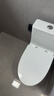九牧（JOMOO）11176-2-1/41K-1 大力神升级家用马桶虹吸抗菌坐便器400坑距 实拍图