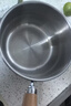 双枪（Suncha）奶锅 316L不锈钢0涂层婴儿宝宝辅食锅小奶锅汤锅煮面锅 16cm无盖 实拍图