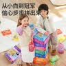 TOI进阶教育拼图彩虹袋儿童玩具3-6岁纸质男女孩生日礼物4阶恐龙 实拍图