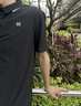 KOLON SPORT/可隆SECO POLO衫  男士户外抗菌防晒UPF50+吸湿速干T恤 LHPT6MTT23-BK 黑色 4XL 190/112B 实拍图