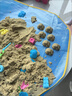 太空沙（SPACE SAND）太空沙安全无毒玩具沙子活力城堡沙色2.4斤礼盒六一儿童节礼物 实拍图