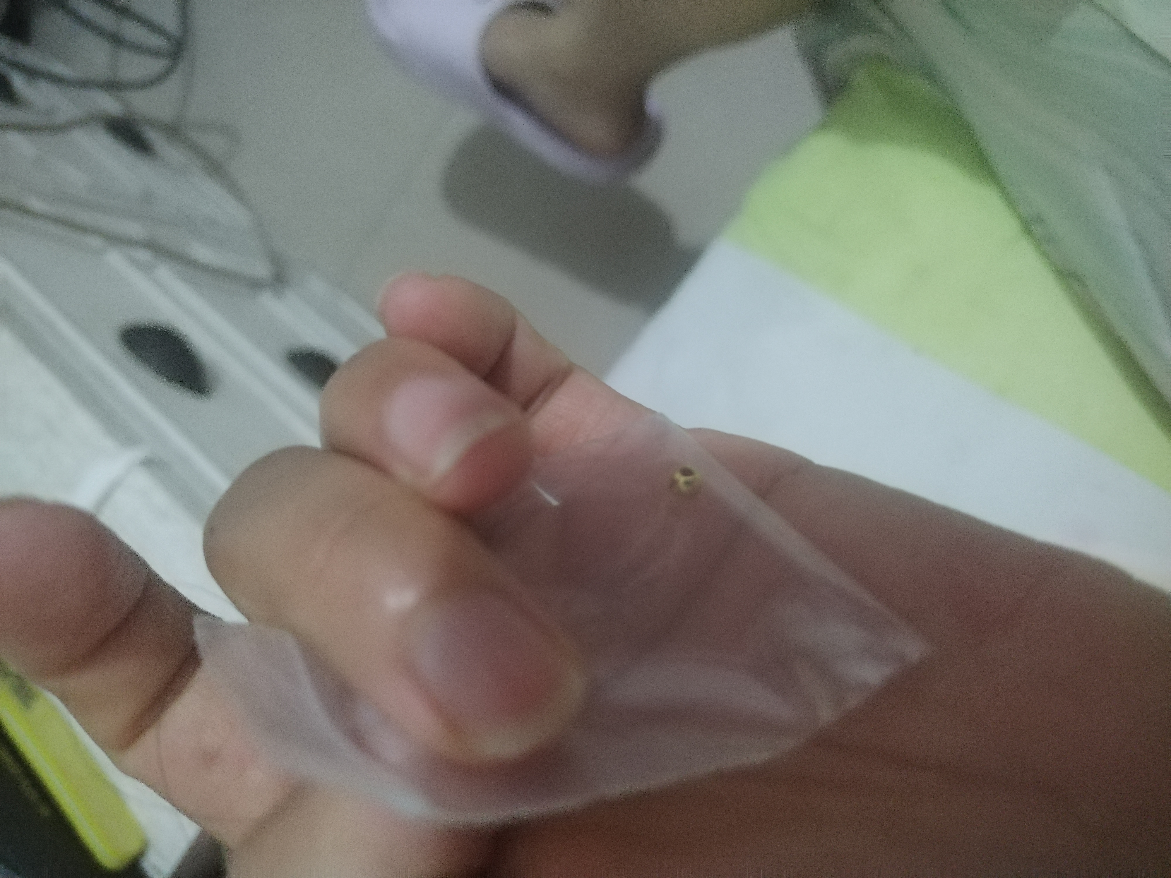 金小貅转运珠黄金串珠配件999足金金珠硬金古法配珠光面隔珠圆形散珠 0.2g,4mm光珠-1颗-【重版】 实拍图