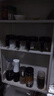 欣美雅（xinmeiya）厨房玻璃调料盒套装家用组合装调料瓶子油盐酱醋盐罐子油瓶大容量 雅致灰调味500ml*3+油壶*1+标签 实拍图