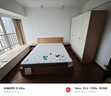 全友家居 原木风主卧室双人大床家用现代简约1.8米x2米板式床含床垫 实拍图