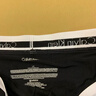 Calvin Klein内衣【吸湿速干】男士三条装提花ck棉质微弹舒适贴身三角内裤男 998-太空黑/椰青灰/月光白 3条 L 实拍图