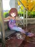 豹潜美人鱼尾巴儿童服装泳衣女演出服美公主裙人鱼泳衣 星辰上衣+短裤+尾巴 M(5-7岁) 80 【舒适面料 修身不紧绷】 实拍图