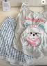 古今（GUJIN）新品带胸垫可外穿背心睡衣女家居服可爱蕾丝甜美睡裤套装XL 实拍图