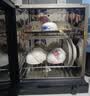 美的（Midea）消毒柜家用 厨房餐具碗柜碗盘茶杯刀具消毒 50L双层 小型台式 高温烘干 二星级 50T11 实拍图