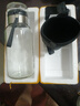 【送杯套】大容量加厚玻璃杯子便携杯茶水分离带杯套泡茶水杯 透明 1000ml吨吨桶 1只装 实拍图