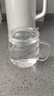 忆壶茶（YIHUTEA）泡茶杯茶水分离玻璃杯办公室家用水杯男士茶杯玻璃绿茶杯子 【加大加厚】500ML竹盖玻璃杯 实拍图
