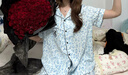 维多利亚的秘密（Victoria's Secret）维密 单依纯同款宅度假天丝绵柔印花凉感睡衣家居服套装女不易皱 实拍图