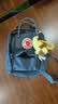 FJALLRAVEN北极狐双肩包女休闲大容量背包书包23561-031石墨黑7L 实拍图