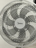 美的（Midea）【飓风节能】七叶柔风立式电风扇/家用轻音落地扇/台式小型风扇/大风力遥控定时摇头风扇 SAH35BSJ 实拍图