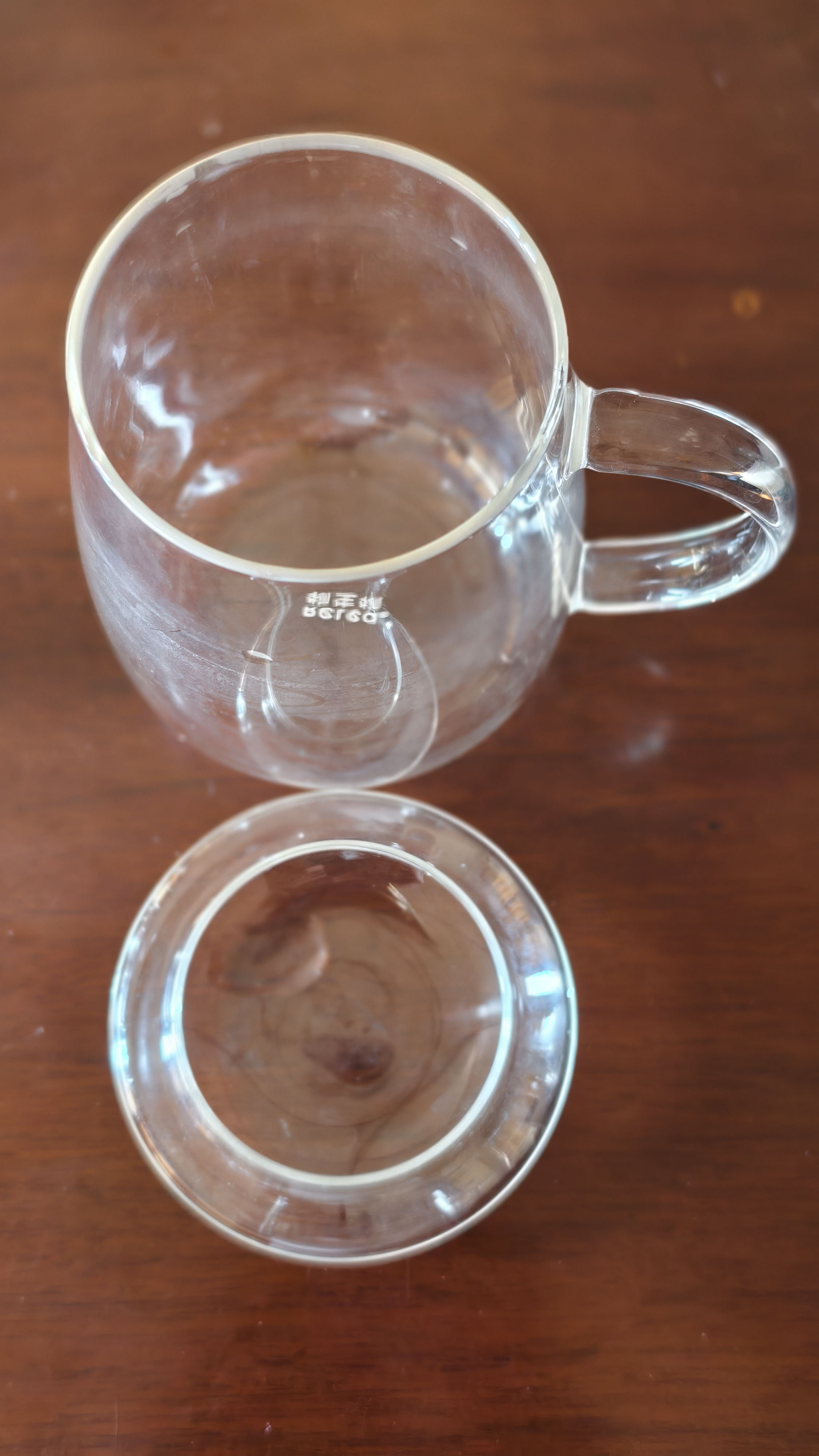 物生物（RELEA）玻璃杯男女士茶水分离杯耐高温办公泡茶杯带把高硼硅水杯花茶杯子 实拍图
