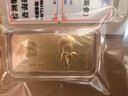 积存金高浮雕十二生肖金条10g黄金本命年生肖马金块足金肖金砖收藏送礼 10g生肖羊传世金条【国检证签】 实拍图