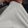 蕉下（beneunder）白t恤女短袖正肩打底衫棉吸汗春装内搭高档百搭CT005霜奶白XL 实拍图