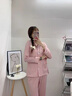 俞兆林睡衣女春夏季纯棉长袖开衫学生可外穿全棉冬季休闲套装25年新款 NSWR-01N10510女【100%纯棉】 L （100-110斤） 实拍图