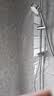 高仪（GROHE）进口恒温花洒套装 淋浴花洒200MM顶喷 空气注入手持套装27389002 【恒温款】有下出水 实拍图