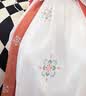 罗蒙儿童汉服中秋节女童唐装女孩古装毕业演出服 敦煌橘 130 实拍图
