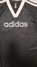 阿迪达斯（adidas）短袖T恤男夏季运动棉质透气轻薄宽松半袖 黑色/亮白 M 实拍图