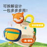 弥鹿（MiDeer）幼儿入园书包男女孩双肩包户外防走失小背包宝宝暑期旅游生日礼物 小苹果：S码（3-6岁） 实拍图