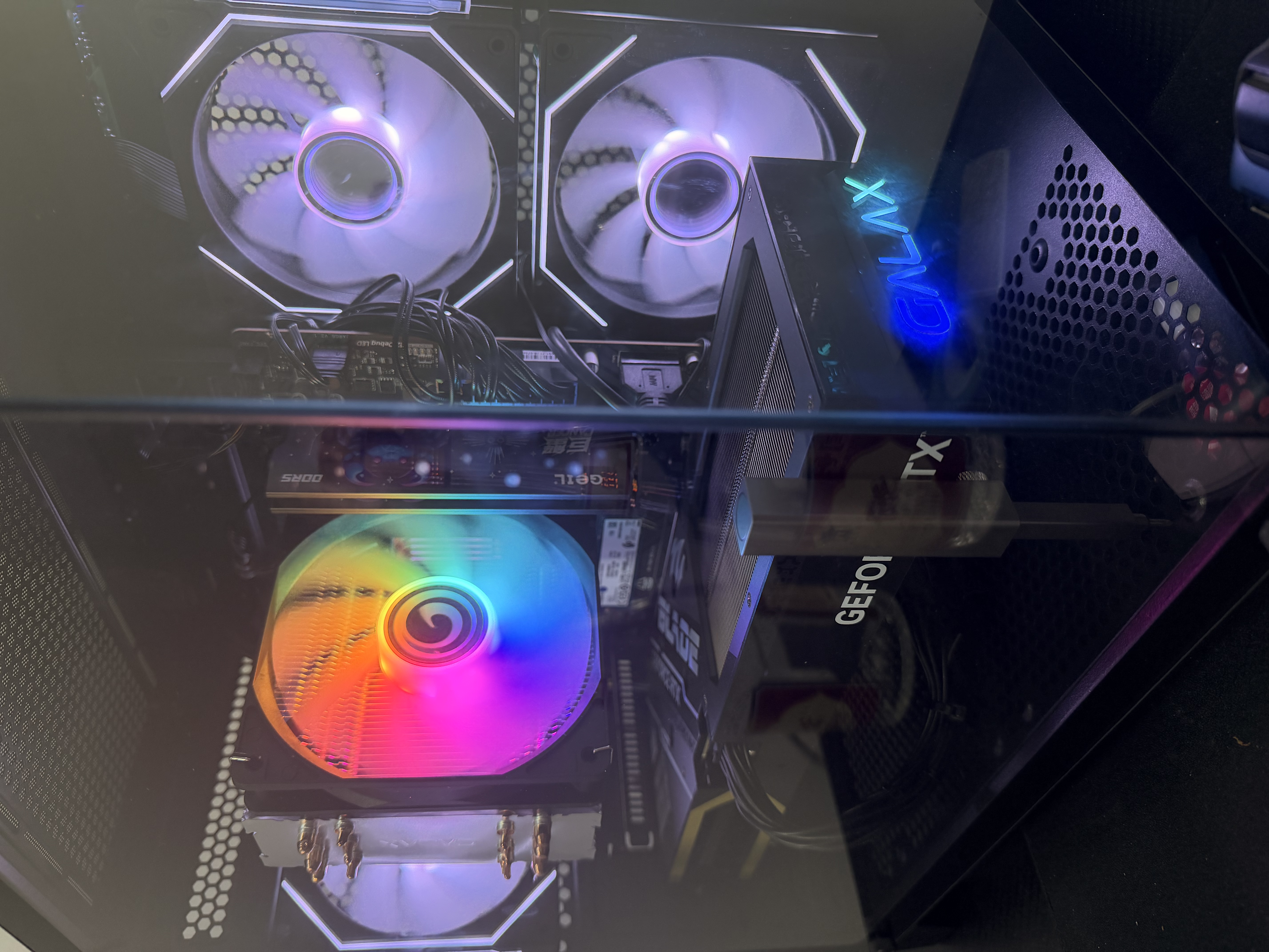 影驰AMD 9600X/RTX5060/5060Ti/5070显卡黑神话悟空打瓦吃鸡三角洲游戏电竞组装电脑AI电脑DIY组装机 配置六 9600X+5060TI 店长推荐 实拍图