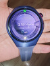 华为HUAWEI WATCH 5 46mm高端款航天级钛合金表壳银河紫素皮复合表带首创X-TAP智感窗 实拍图