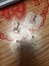 强力挂钩透明无痕粘钩贴墙上粘贴承重贴钩免打孔钩子浴室通用厨房 梅花透明钩 10个装 实拍图