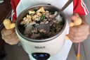 SKULD 时蔻儿童智能恒温辅食碗K5保温碗免注水316L不锈钢饭盒宝宝碗 实拍图