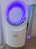 美的（Midea）插电式灭蚊灯家用吸入式驱蚊器物理仿生紫光诱蚊灭苍蝇基孔肯雅热 实拍图