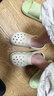 卡骆驰（CROCS）新款厚底云朵洞洞鞋送女友礼物206750 骨白色 37 -38 实拍图
