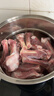 东来顺内蒙古羔羊原切带肉棒骨2斤羊腿手把肉煲汤炖煮烧烤食材 实拍图
